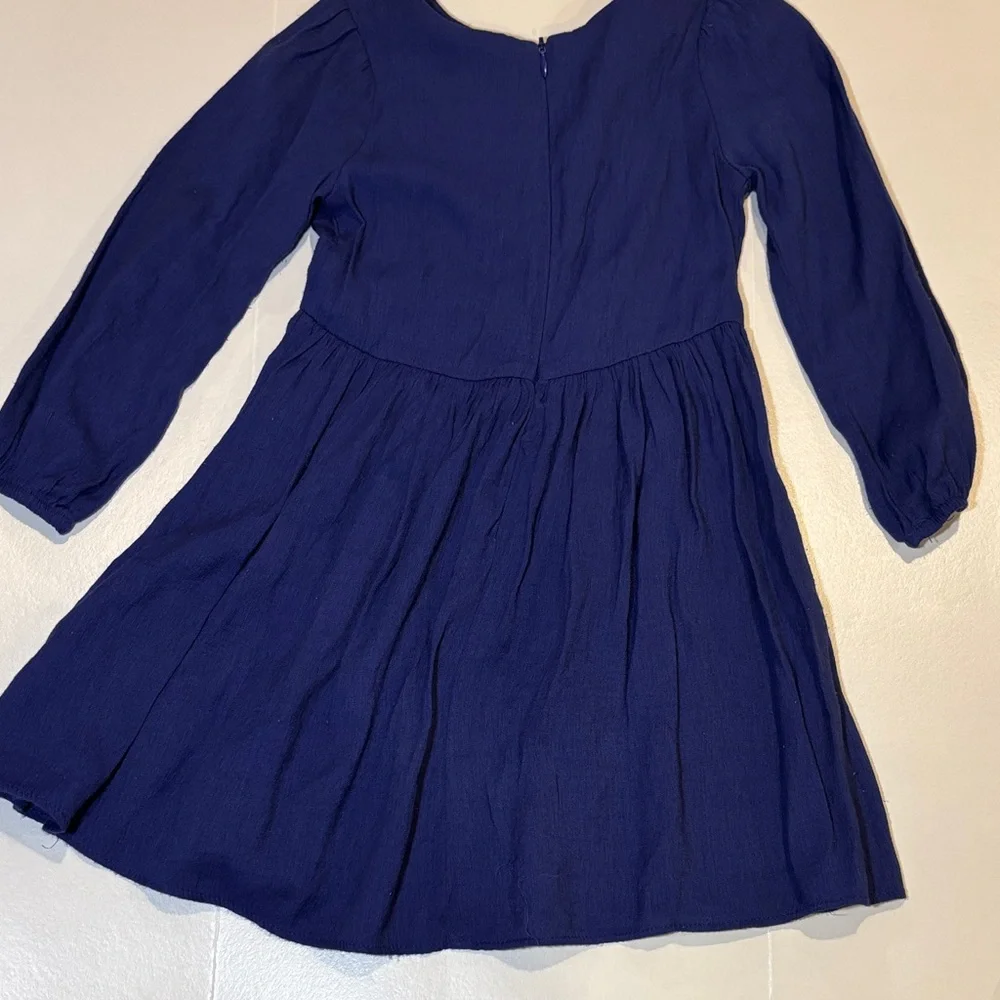 Charming Kids Casual Dresses in Blue and Red